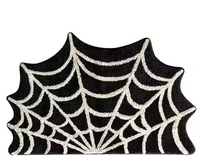 Halloween Spider Web Mat