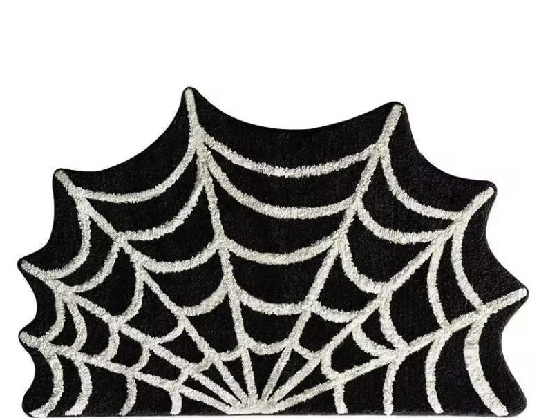 Halloween Spider Web Mat