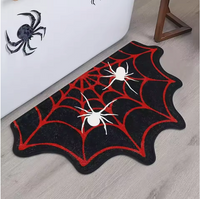Halloween Spider Web Mat