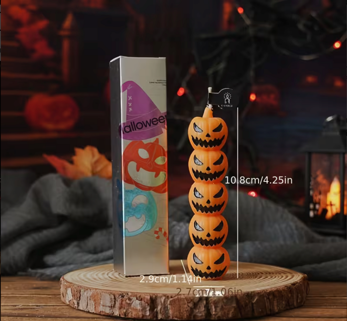Spooky Halloween Candle Collection